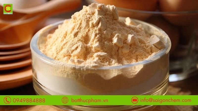 Bột nguy&ecirc;n trứng cung cấp nguồn protein chất lượng